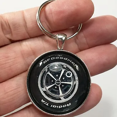 Vintage Chevrolet Chevelle SS Rally Wheel TA Radial Keychain Reproduction Chevy • $12.95