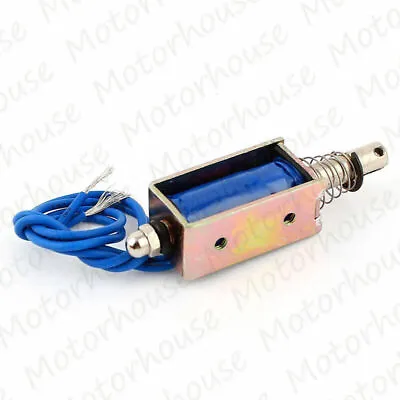 DC 12V Push Pull Type Magnet Mini DC Solenoid Actuator Electromagnet Stroke 10mm • $3.88