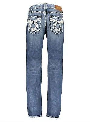 Big Star Vintage Jeans Mid Rise Union Straight Leg Ripped Jean 33 34 38 New • $39.95