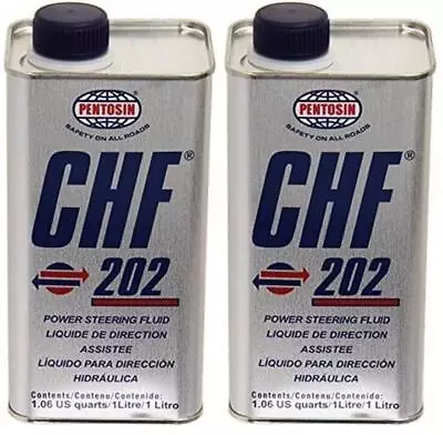 PENTOSIN CHF 202 - 2 Liters - Power Steering Fluid Full Synthetic 2 X 1L • $57.95