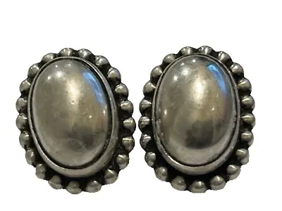 Georg Jensen Sterling Denmark 59 Stud Earrings Vintage.-E237 • $235