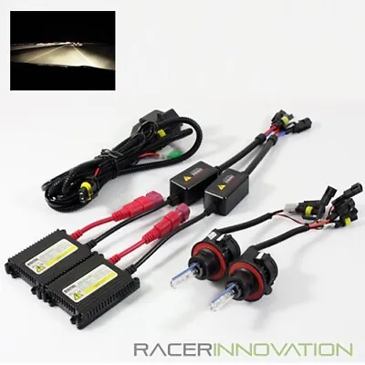 H13/9008 4300K Stock White Bi-Xenon Hi-Low AC Slim Ballast HID Dual Headlights • $53