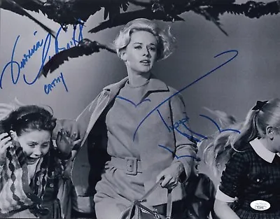 TIPPI HEDREN & VERONICA CARTWRIGHT Signed 11x14 THE BIRDS Photo JSA COA Cert • $500