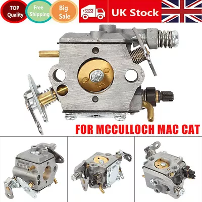 Chainsaw Carburetor For PARTNER 350 351 370 420 MCCULLOCH MAC CAT 335 435 440 UK • £10.98