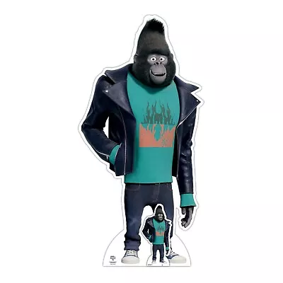 Johnny Mountain Gorilla From Sing 2 Official Cardboard Cutout Lifesize And Mini • £39.99