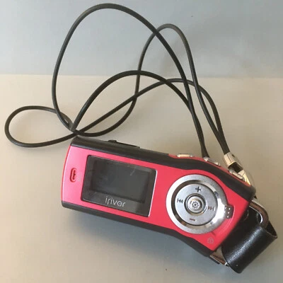 £51.59 • Buy IRiver T10 512Mb MP3 Player RED Digital Media Player Voice Recorder Cable Bundle