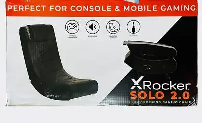 X Rocker Solo Gaming Chair 2.0 Sound Video Game Room Music 2 Built In Speakers • $57.59
