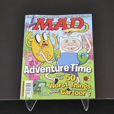 MAD Magazine April 2013 Volume 520 - 50 Worst Things About Cartoons - Excellent • $9