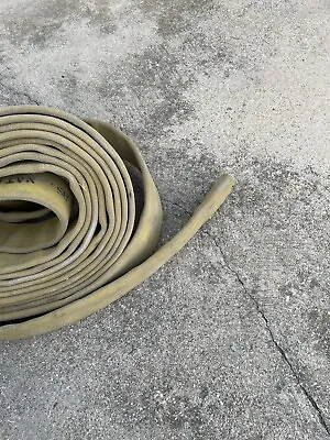 THICK One FTSection 4 1/2 “ Used Rubber Fire Hose For Boat Docks Rub Protection • $6