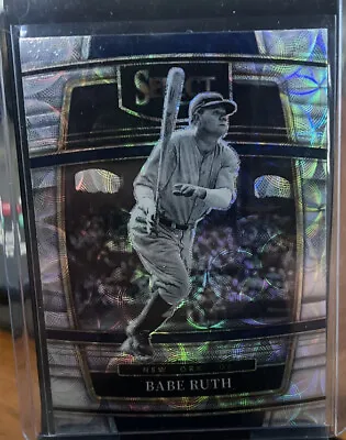 Babe Ruth - 2022 Panini Select Concourse Level - Scope Prizm #70 Yankees • $9.95