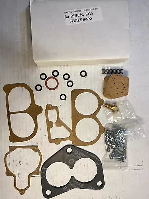 Marvel Carburetor Rebuild Kit For 1933 Buick Series 80-90   Remanufactured • $105