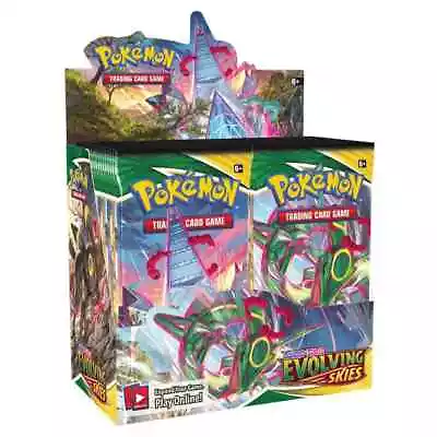 $599 • Buy POKEMON TCG Sword & Shield SWSH - EVOLVING SKIES BOOSTER BOX - NEW & SEALED