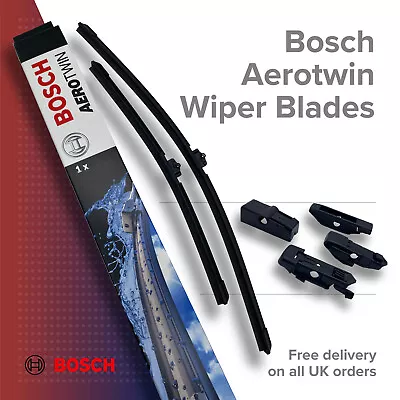 For Mercedes S-Class W222 Saloon Bosch Aerotwin Plus Front Wiper Blades Set • £27.73