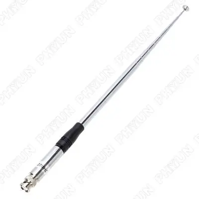 £14.27 • Buy 27MHz BNC Connector Telescopic Rod HT Antenna 9 To 51 Inch For CB Handheld Radio