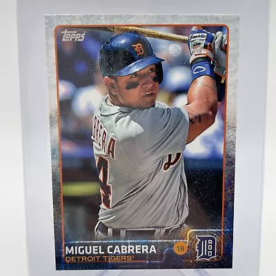 2015 Topps Miguel Cabrera Baseball Card #200 Mint FREE SHIPPING • $1.45