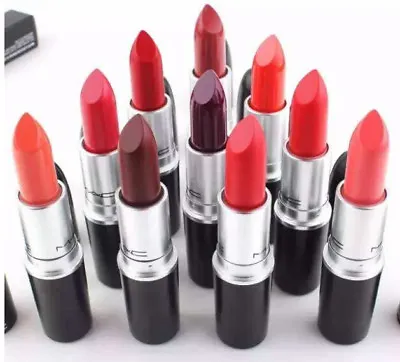 Mac Lipstick Cremesheen，matte，frost，retro Matte，amplified Creme，luster，stain 3g  • $13.99