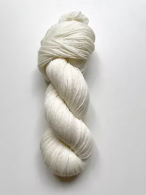 5 X 100g DK 75% Superwash Merino 25% Nylon  Wool Yarn - Undyed Yarn • £25.99