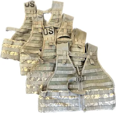 4 US Military ACU FLC Fighting Load Carrier Tactical Chest Rig • $27.99