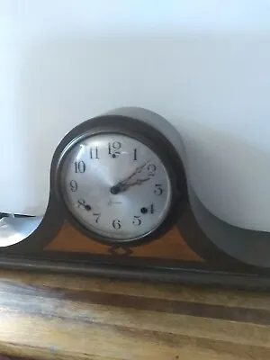 Vintage Sessions Dulciana Tambour Mantel / Shelf Clock. Needs TLC • $50