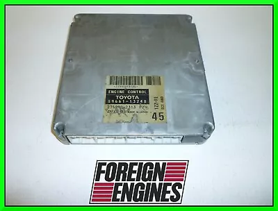 Jdm Toyota Zze124 Corolla Spacio 1zz-fe 1.8l 4wd A/t Ecu Ecm 89661-13240 2004 • $45