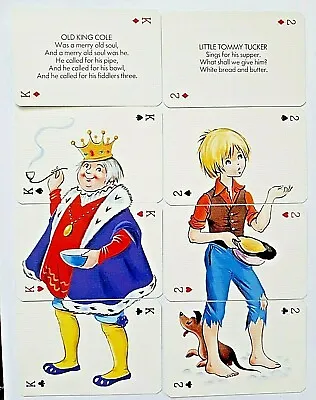 Vintage Misfitz Card Game Cards Nursery Rhyme Waddington 1975 Uk Free Post • £20