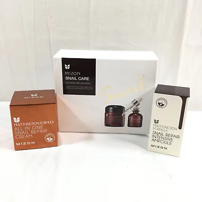 Mizon Snail Care Two Birds Korean Skincare With One Stone Set 75 Ml/30 Ml • $35.51