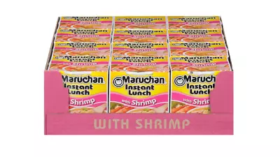 Maruchan Instant Lunch Shrimp Flavor 2.25 Oz(Pack Of 12) • $7.58