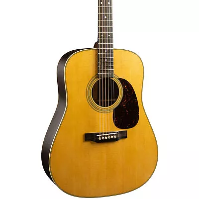 Martin D-28 Dreadnought Acoustic Guitar Natural Satin W/ Molded Hard Case • $2799