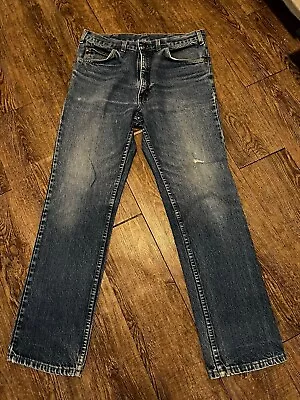 Vintage Sears Plain Pockets Denim Jeans 70s Size “29 X 29 • $12