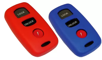 2 Pack Keyless Entry Key Fob Remote Rubber Covers Fit Mazda Protege MPV 6 3 • $8.99