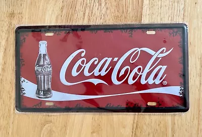 Coca Cola Coke Metal Tin Sign Wall Plaque Retro Vintage 6 X 12 Inches • £6.99