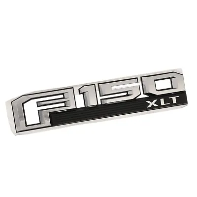 OEM NEW Front Fender Emblem Left Driver's Chrome  F-150 XLT  FL3Z-16720-D • $22.88