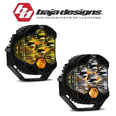 Baja Designs LP6 Pro 5000K LED Pod With Amber Daytime Running Light 8600 Lumens • $515.90