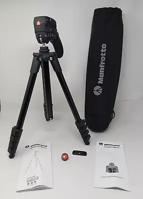 Manfrotto - 60  Compact Action Folding Tripod W/Bag- Black (MKCOMPACTACN-BK) • $119.99