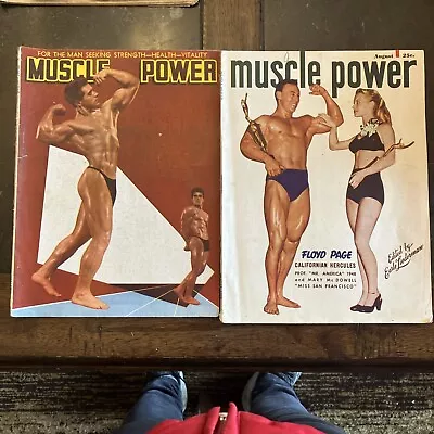 Muscle Power Magazine Lot Of 2 1948 • $17