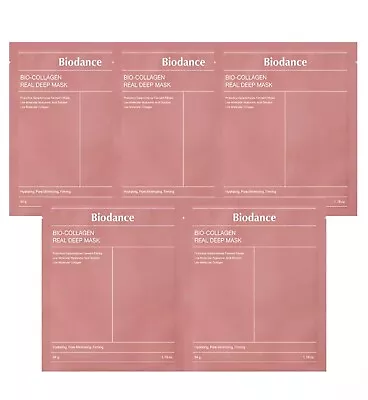 BIODANCE Bio Collagen Real Deep Mask Sheet 34g-1ea/3ea/5ea/10 Anti-aging Kbeauty • $13.50