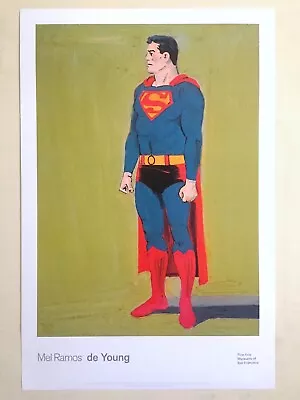 Mel Ramos Superman Offset Lithograph Pop Art Poster  • $300