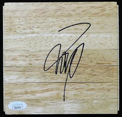 Wang Zhizhi Dallas Mavericks Signed 6x6 Floorboard JSA Authenticated • $499.99