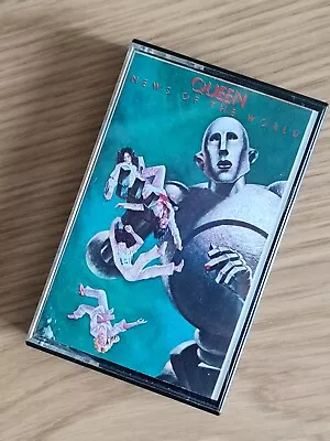 Queen News Of The World Cassette Tape 1977 Original  • £12.50