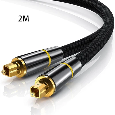 £11.74 • Buy Audio Cable Digital Fiber Optic Audio SPDIF Output Line Transmit Digital Signals