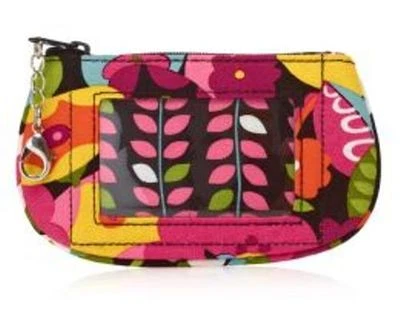 $12.95 • Buy Vera Bradley Va Va Bloom Clip Zip ID -  NWT -- RARE & DISCONTINUED