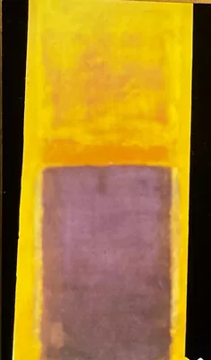 Mark Rothko “Homage To Matisse” Abstract Expressionism Art 35mm Slide • £9.66