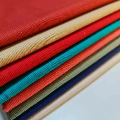 100% Cotton 21 Wale Cord Fabric Soft Needlecord Shirt Craft Dress Material 58  • £6.46