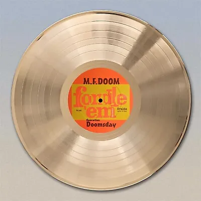 MF Doom  Operation: Doomsday  Gold Or Platinum LP Wall Art. • $74.50