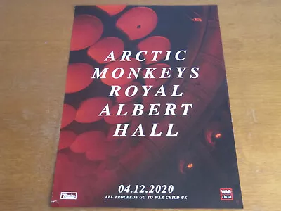 Arctic Monkeys - Royal Albert Hall - Original Uk Promo Poster • £10.99