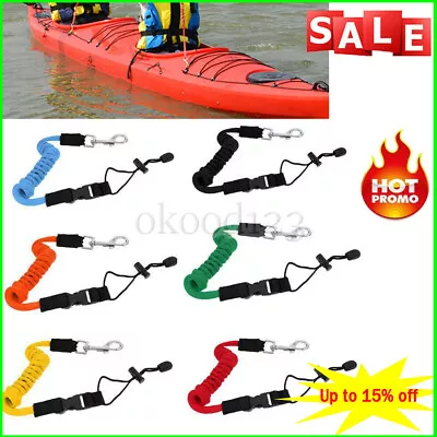 Rowing Boat Paddle Leash Kayak Accessories Kayak Canoe Lanyard Cord Leash • £5.09