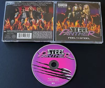 STEEL PANTHER Feel The Steel Cd DANGER KITTY Steel Dragon METAL SHOP Spinal Tap • $8.99