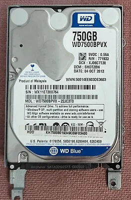 Western Digital WD Blue 750GB Hard Drive • £17