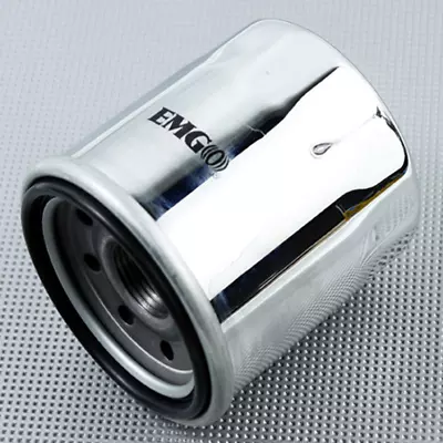 Oil Filter - Micro-Glass - Chrome~1999 Yamaha XVS1100 V Star 1100 Custom~Emgo • $22.95