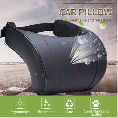 Car Seat Headrest Pillow Neck Pillow Head Neck Rest Support Cushion Memory Foam • $22.79